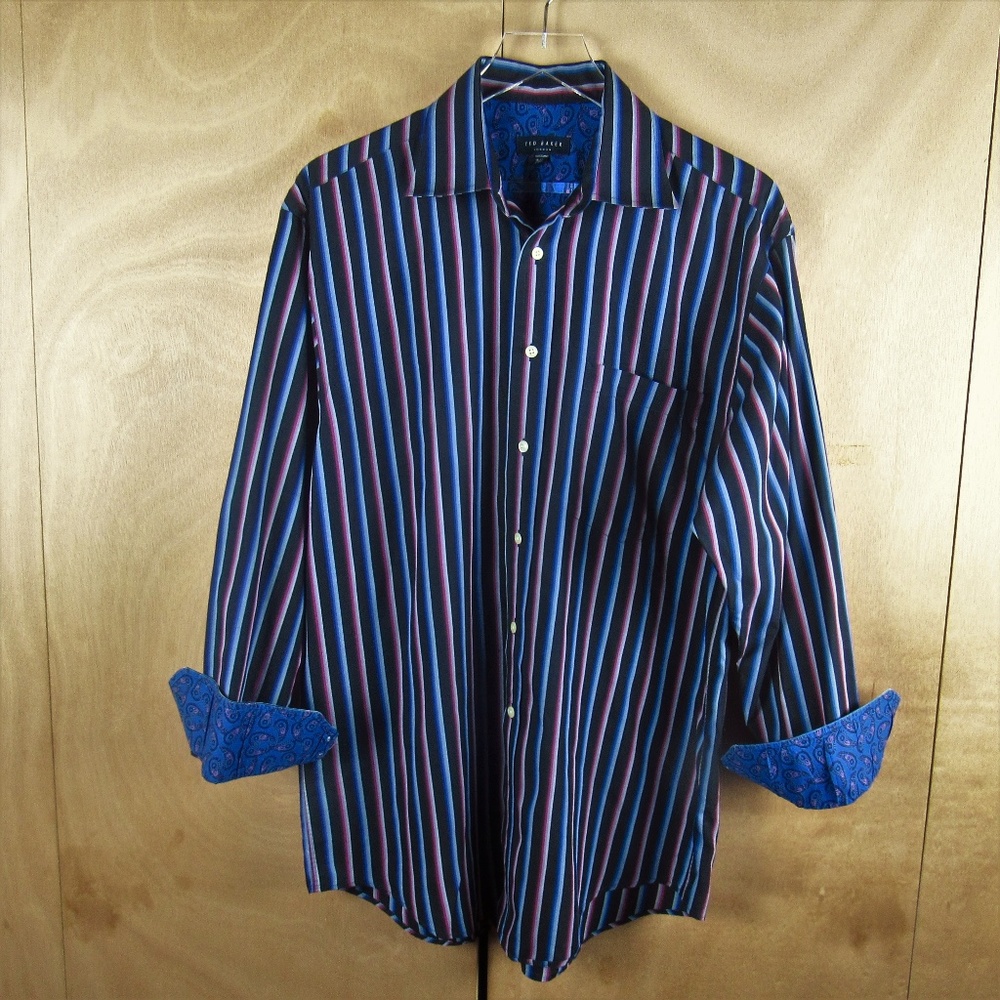 Ted Bake London Men Shirt w/ Cuff Design